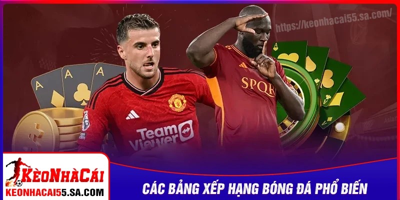 Giới thiệu đôi nét về bảng xếp hạng bóng đá