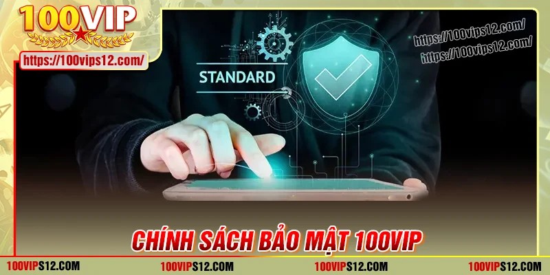 Nội dung chi tiết về chính sách bảo mật 100vip
